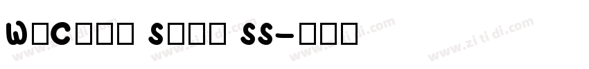 WeChat Sans SS字体转换